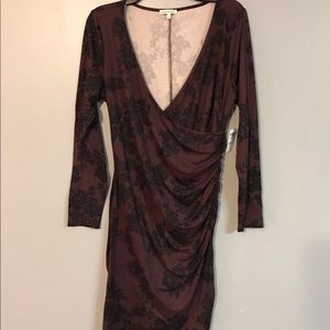 Charlotte Russe ruched bodycon dress